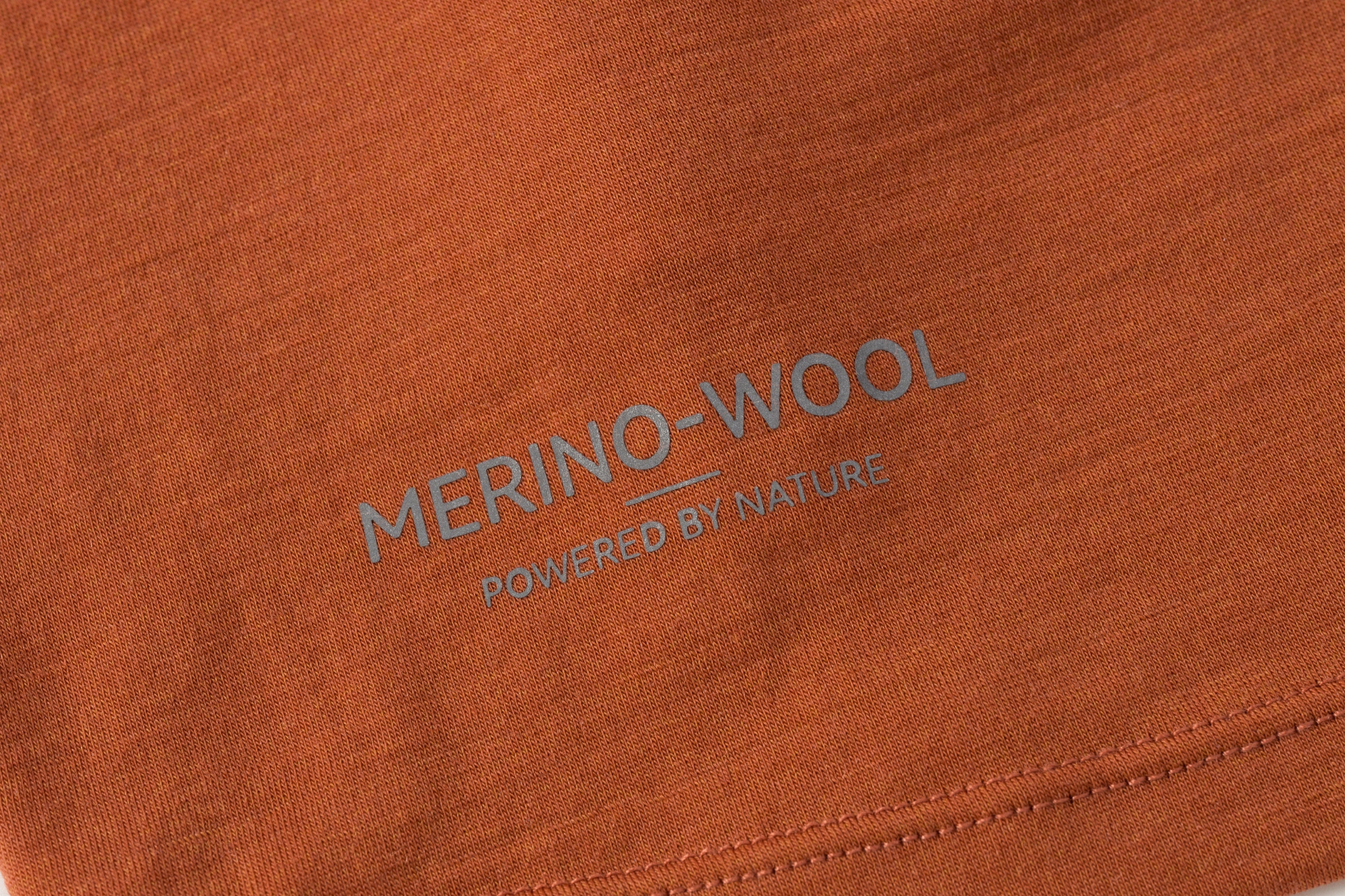 Hinterland Merino Wool Long Sleeve Shirt brown view 9