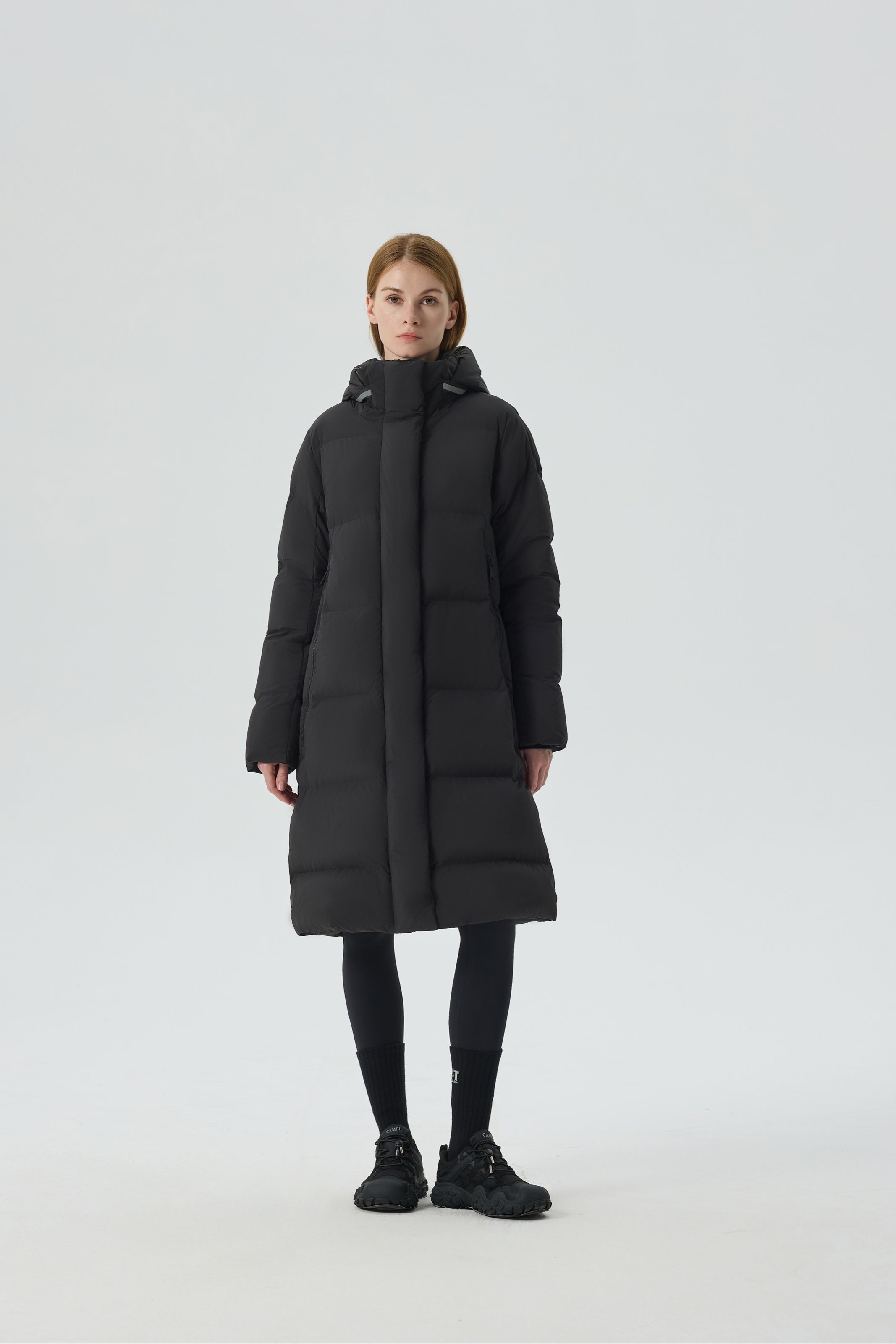 Summit Breeze Long Down Puffer black view 5
