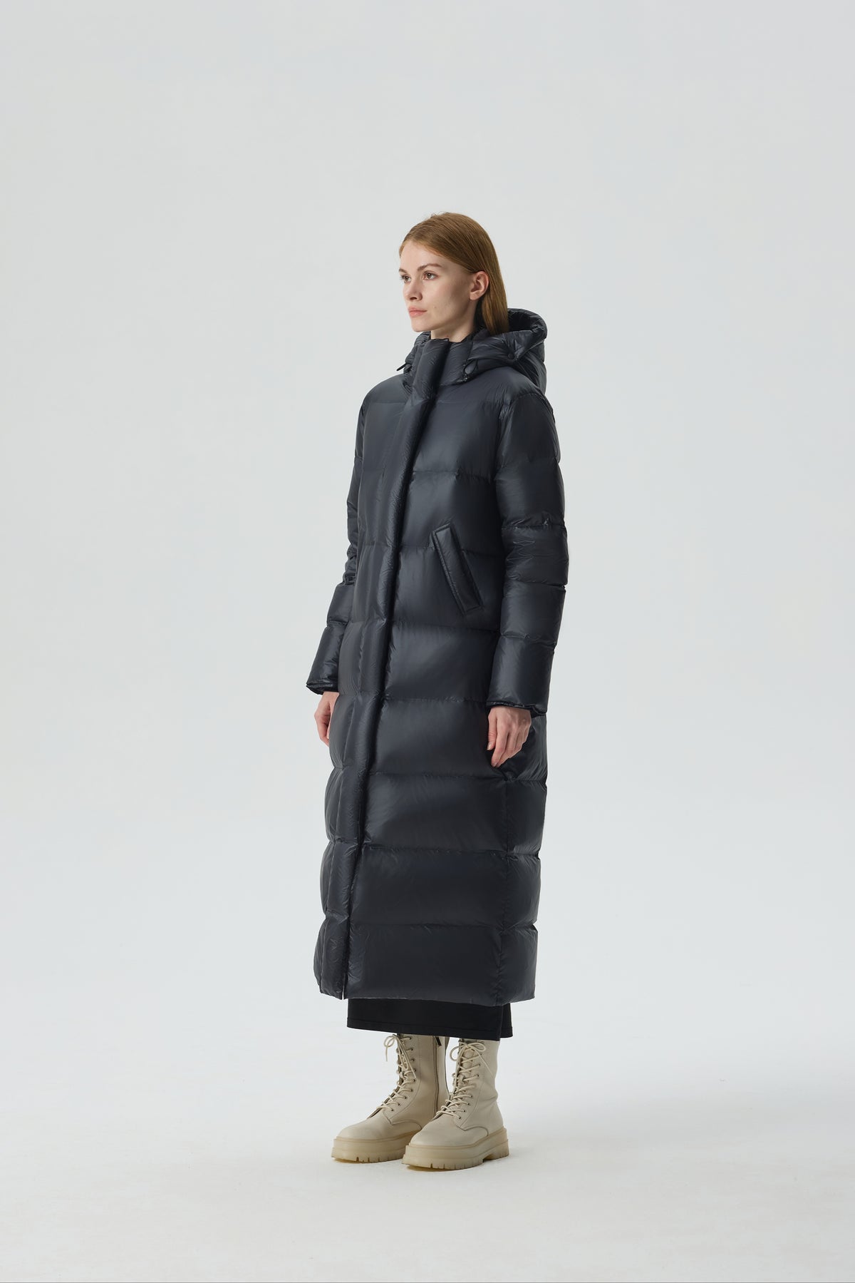 Waukee Women Long Down Puffer view 4
