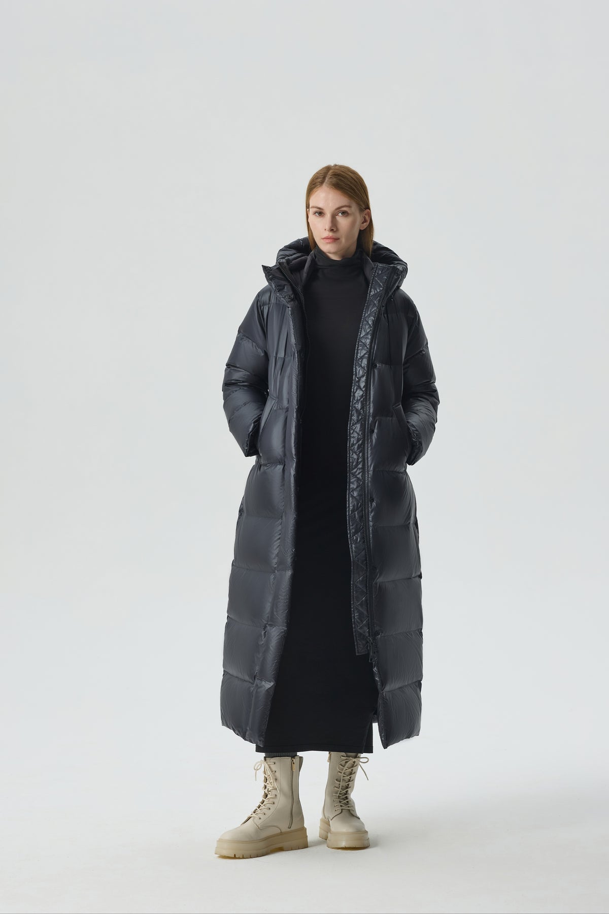 Waukee Women Long Down Puffer view 6