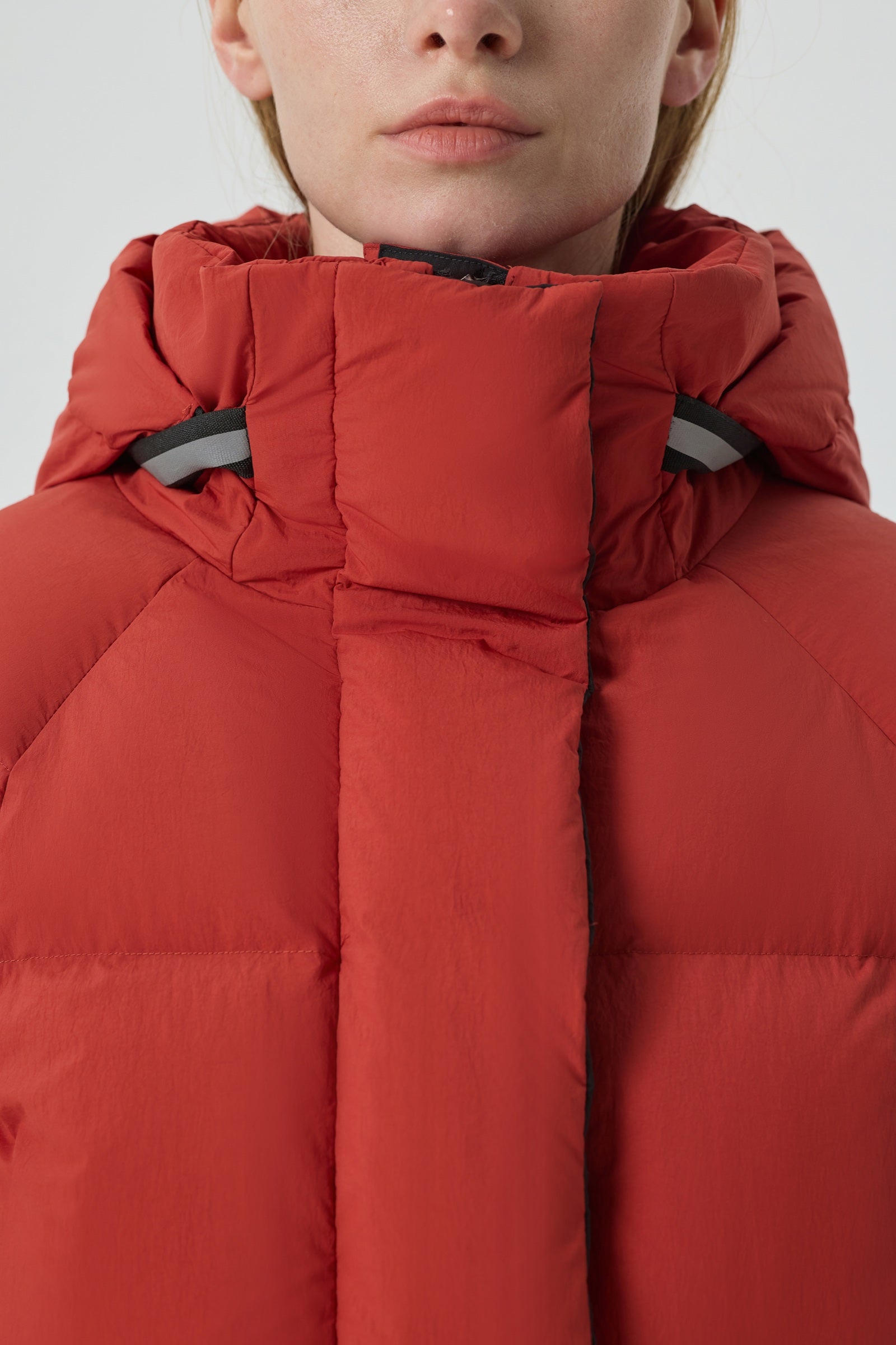 Summit Breeze Short Down Puffer red view 8