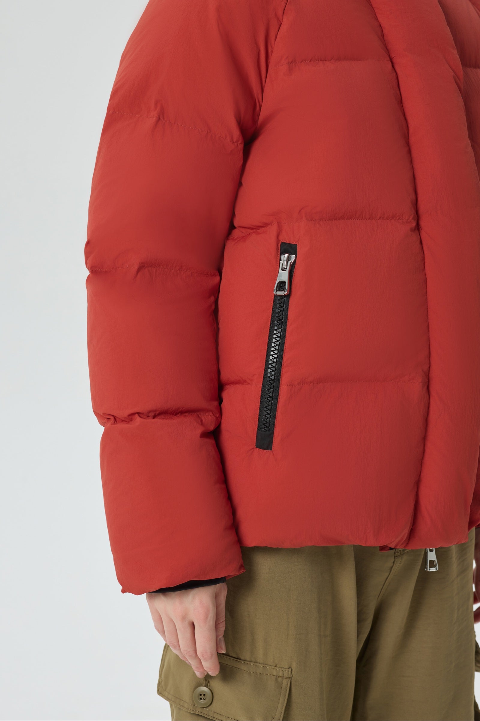 Summit Breeze Short Down Puffer red view 9