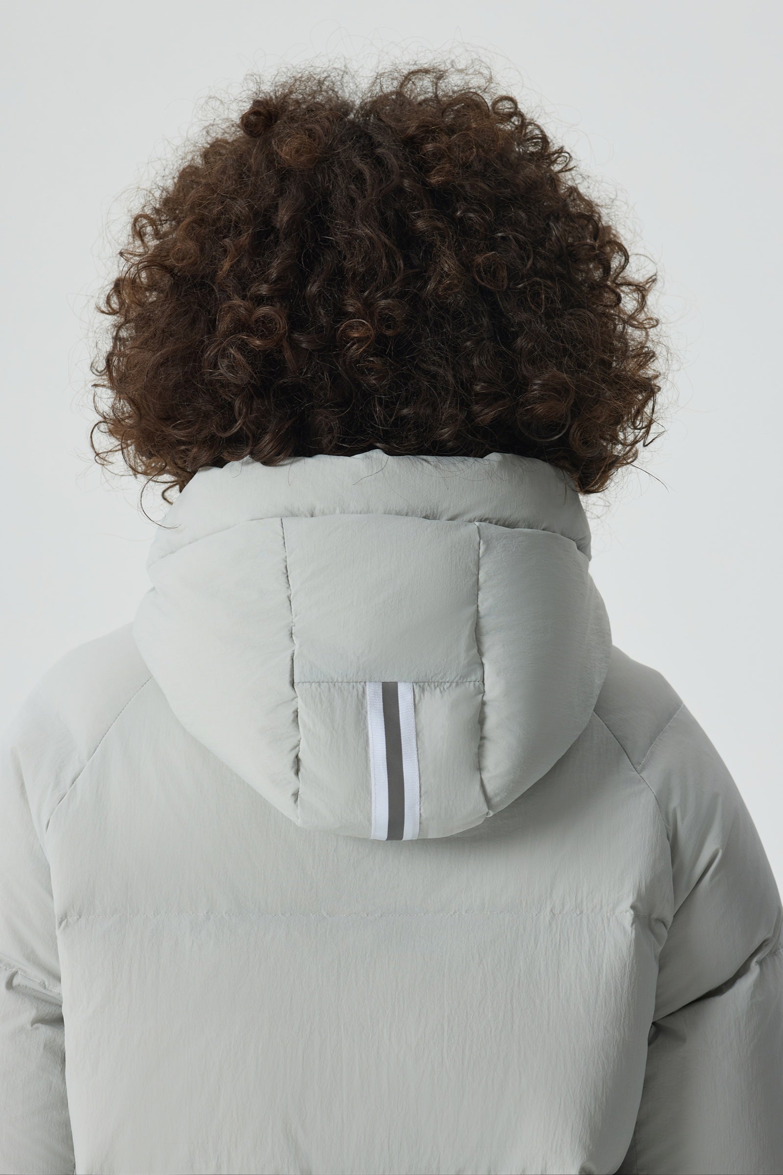 Summit Breeze Short Down Puffer silver view 10