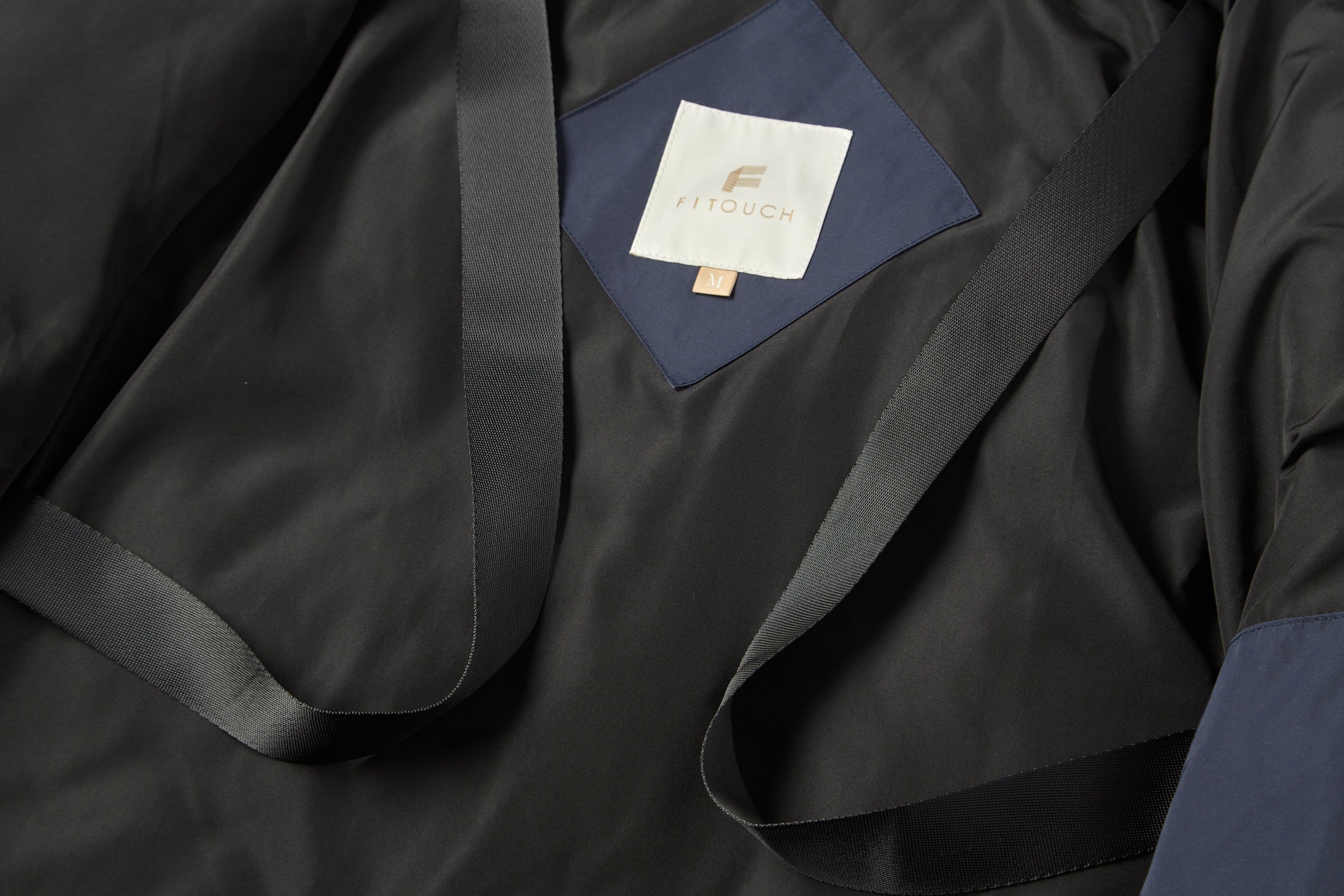 Waukee Long Down Parka Jacket navy view 8