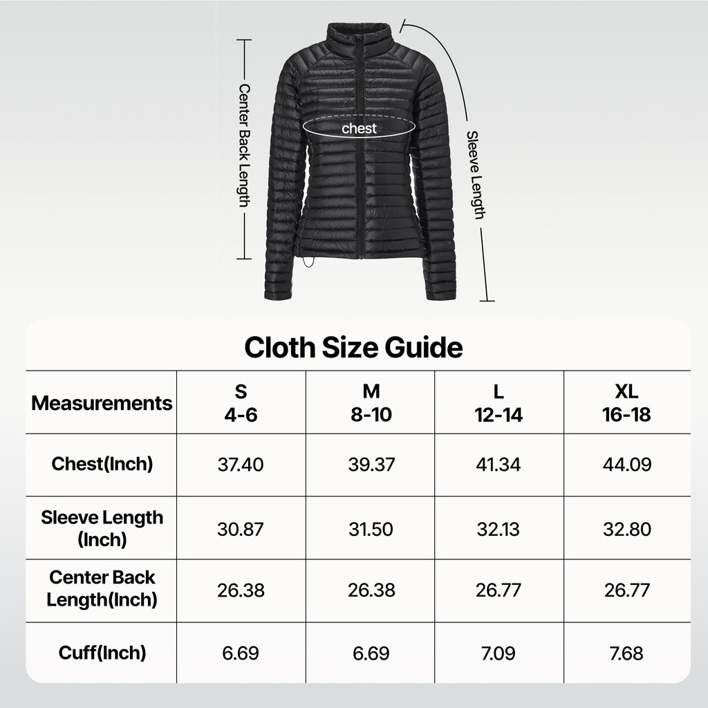 Aurora  Packable Goose Down Jacket