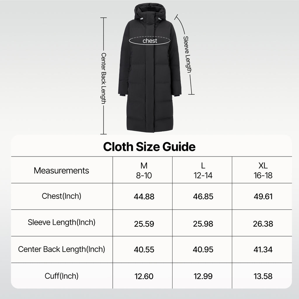 Summit Breeze  Long Down Puffer