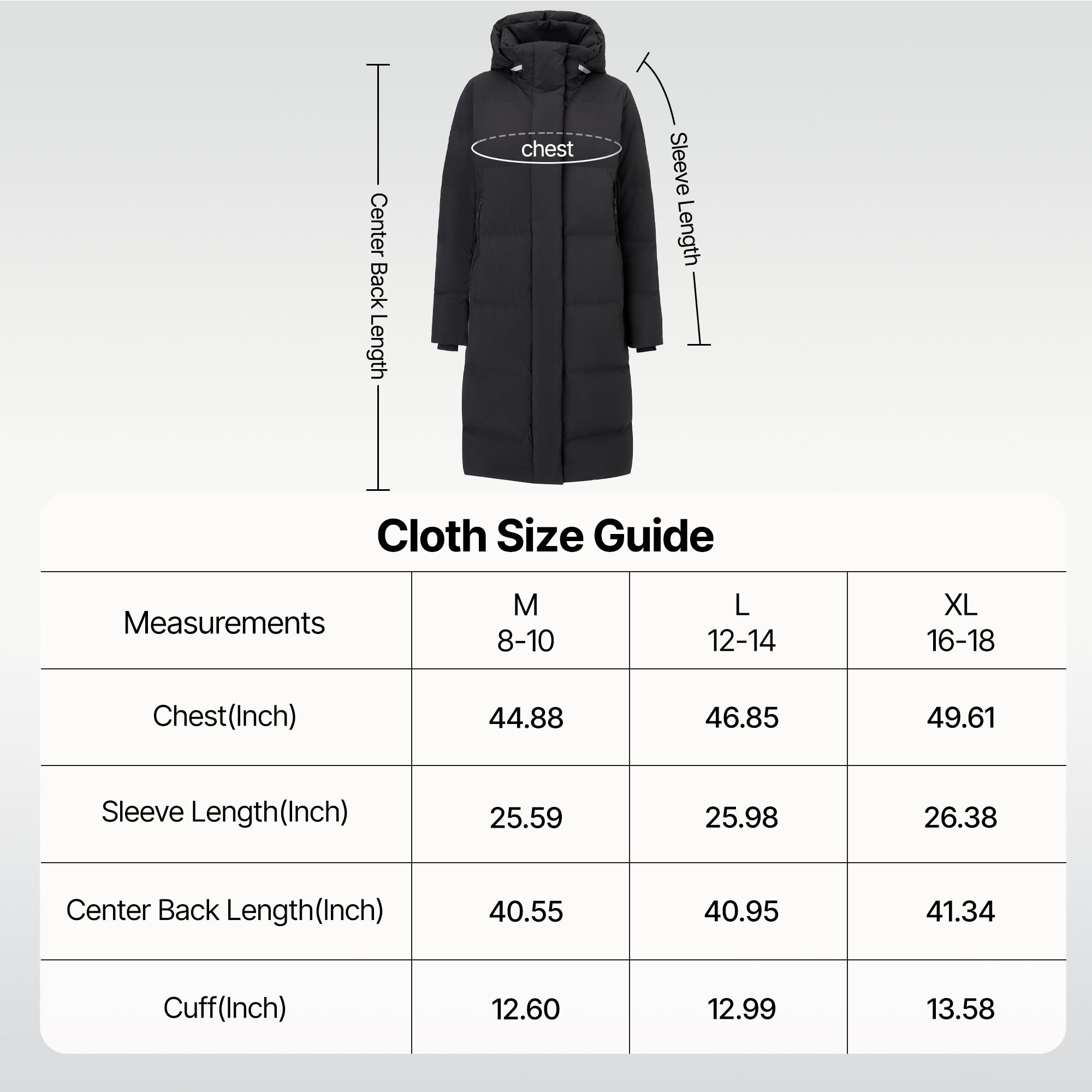 Summit Breeze  Long Down Puffer