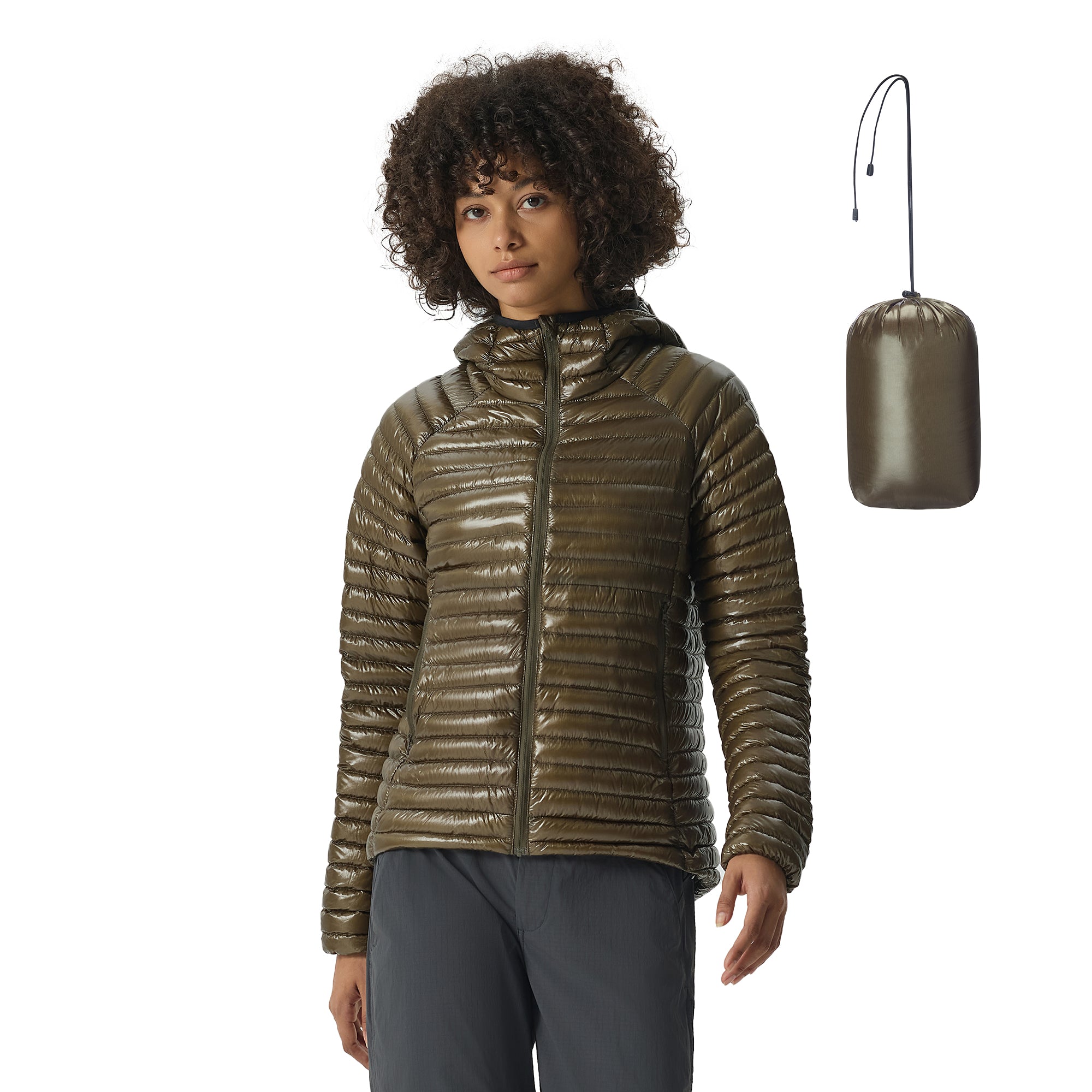 Aurora  Hoody Goose Down Jacket
