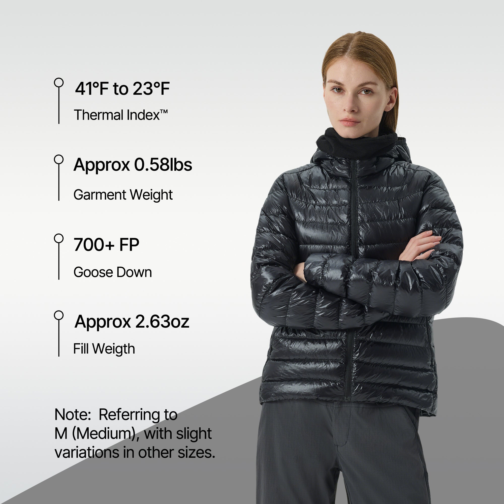 Skyline Hoody Goose Down Jacket
