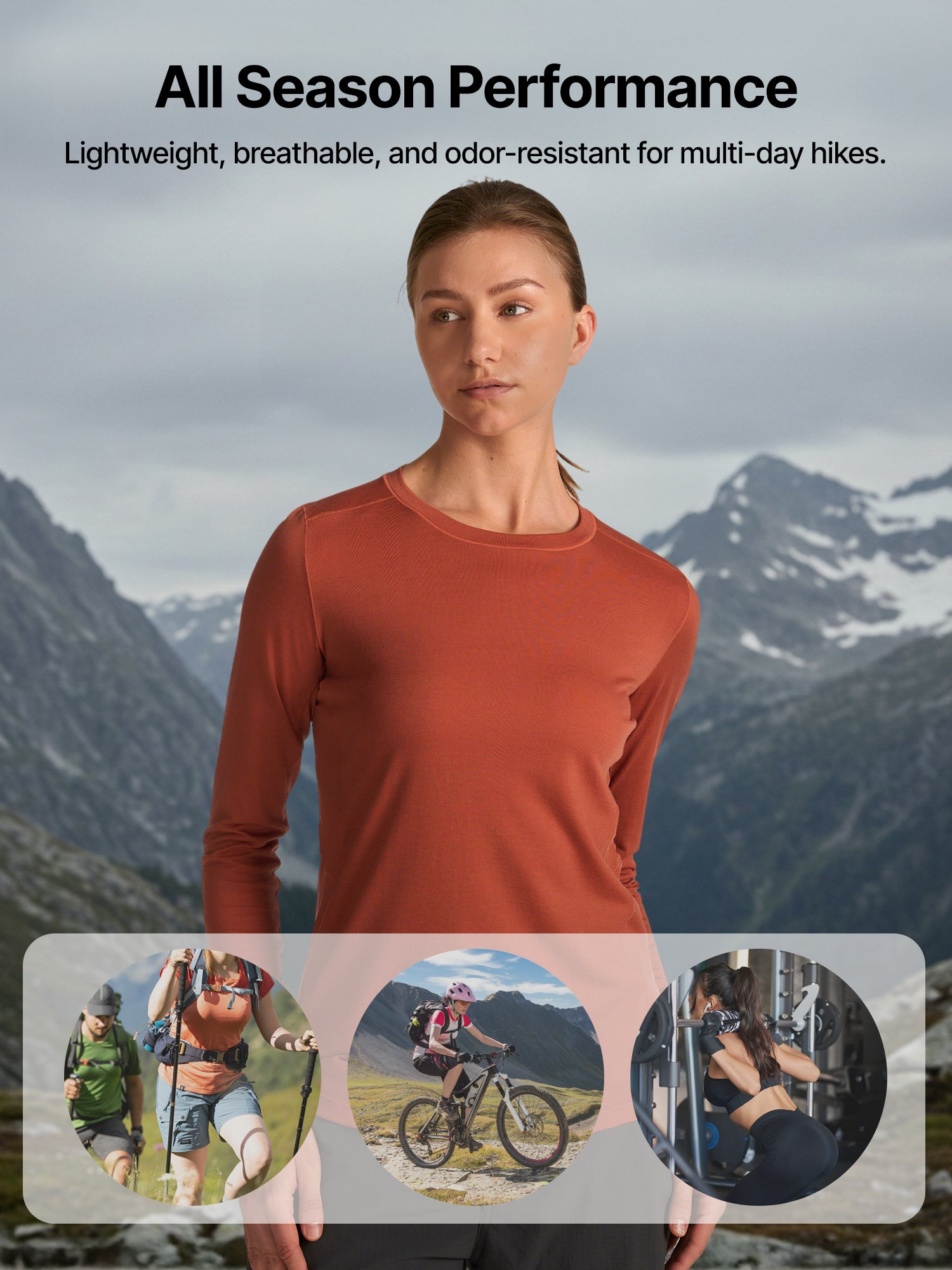 Hinterland Merino Wool Long Sleeve Shirt