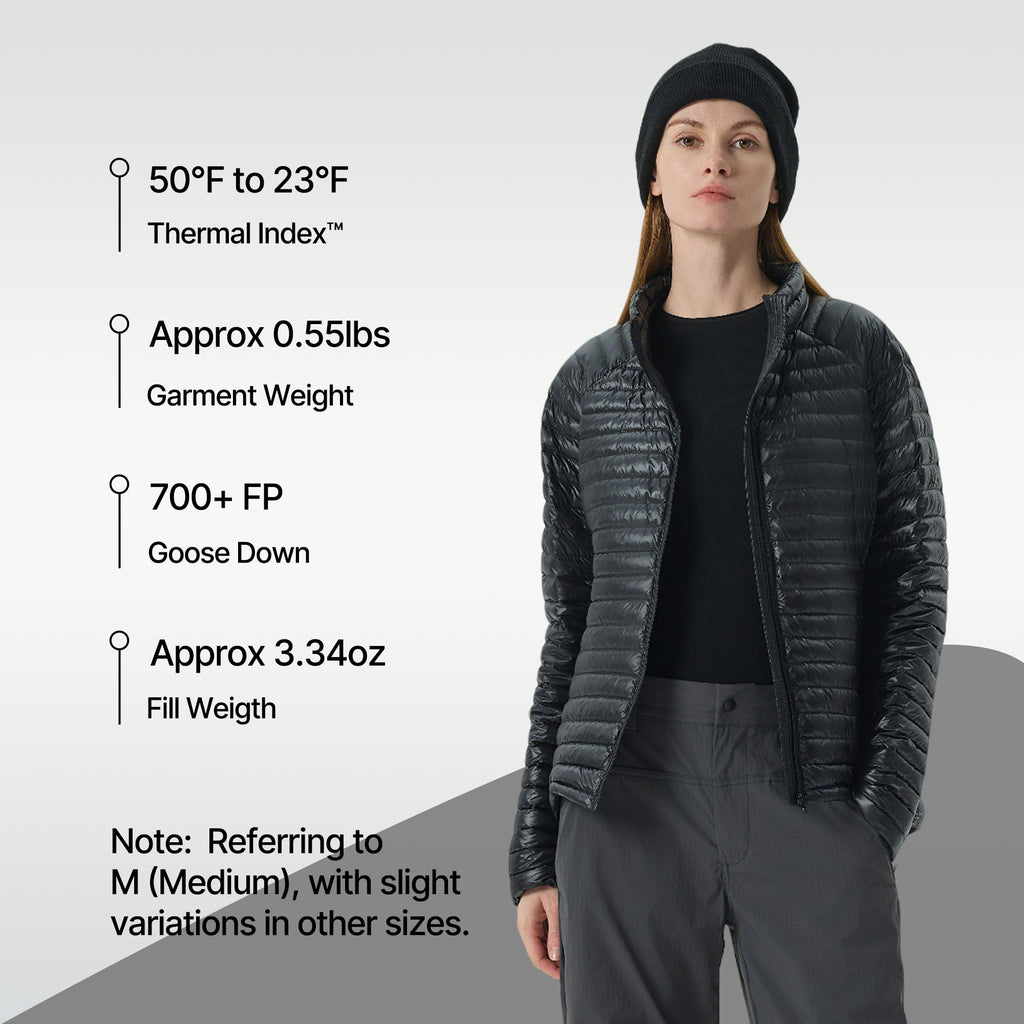 Aurora  Packable Goose Down Jacket