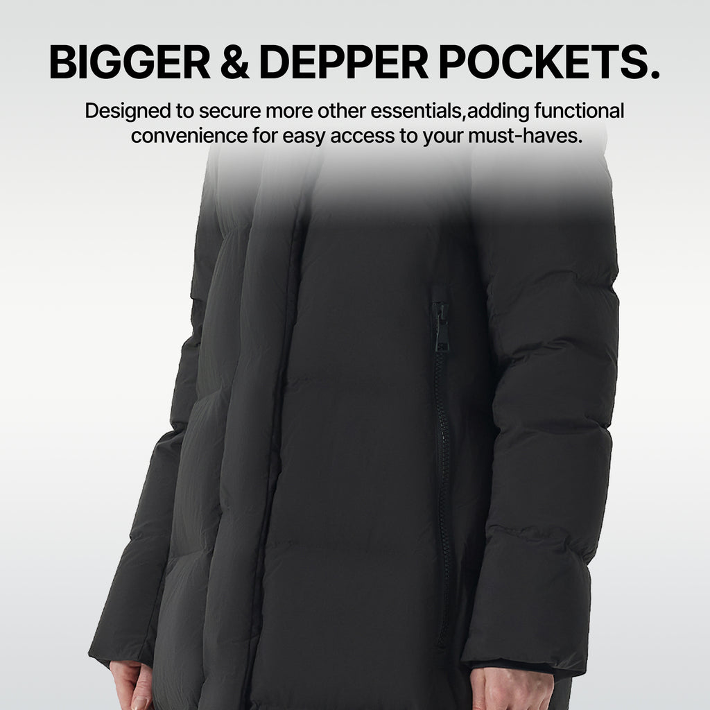 Summit Breeze  Long Down Puffer