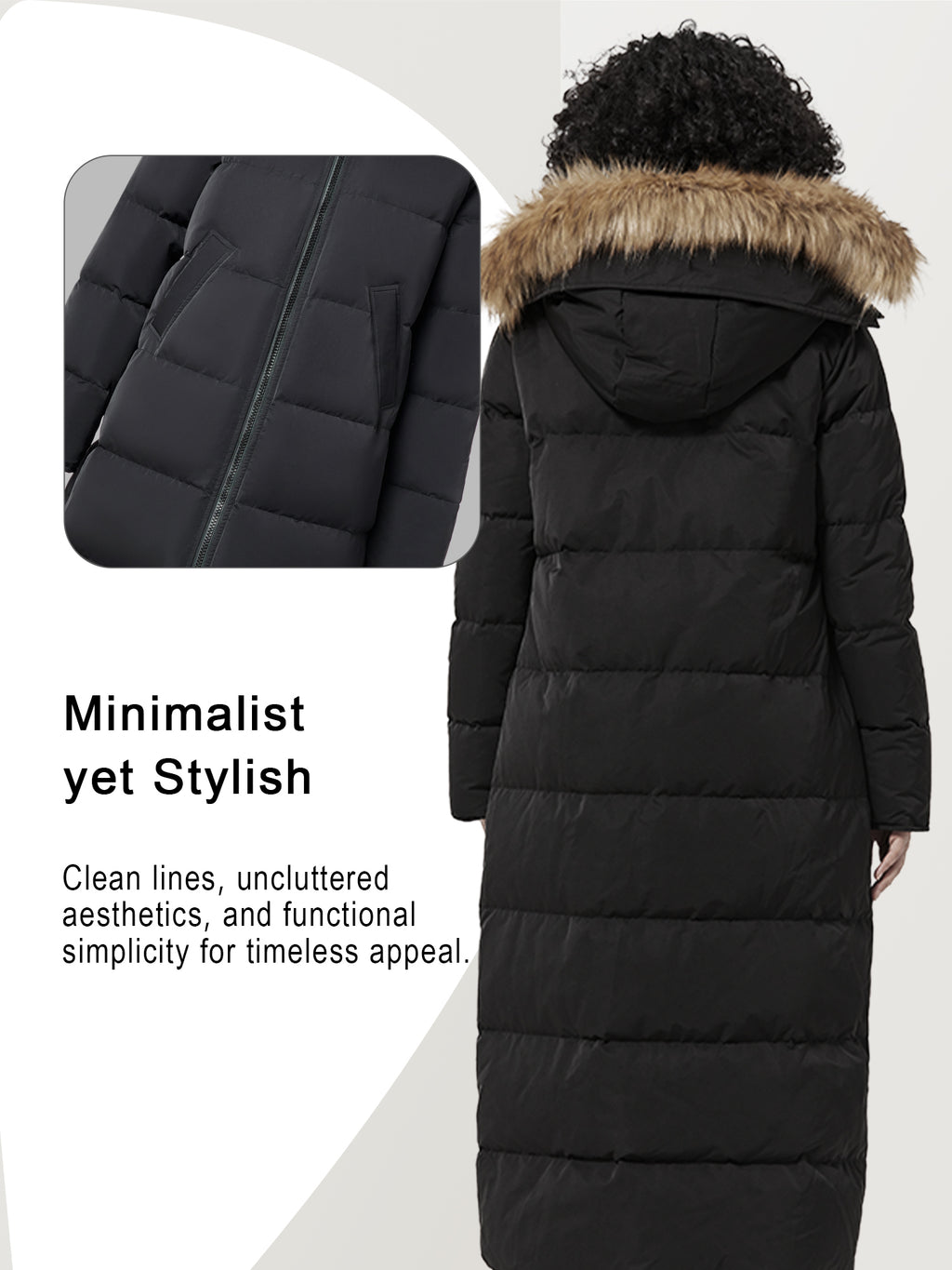 Waukee Long Down Parka Jacket