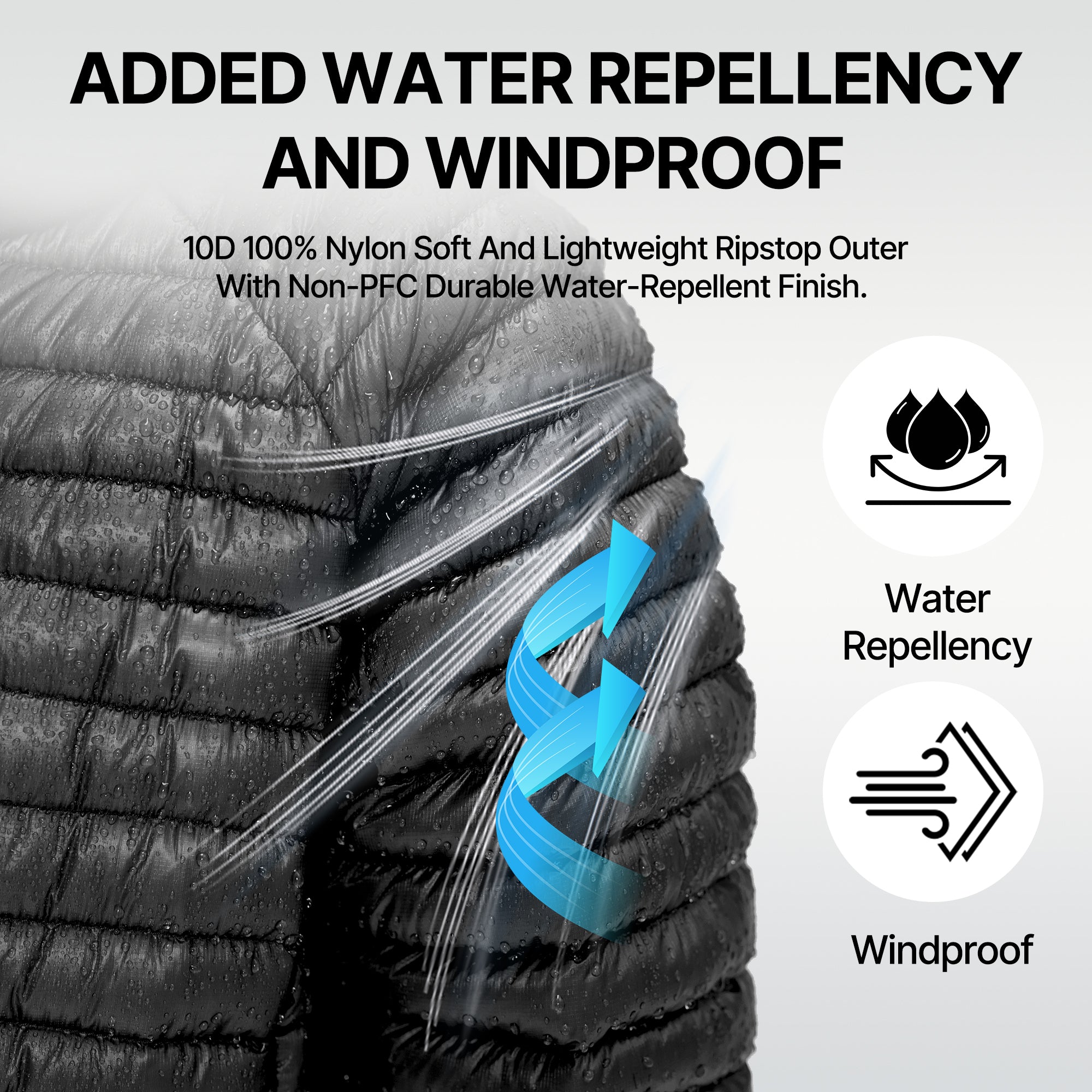 Aurora  Packable Goose Down Jacket