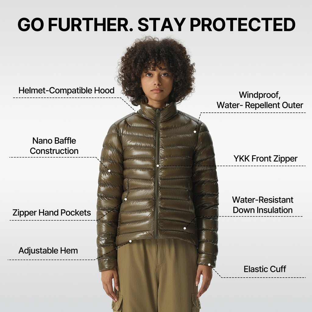 Skyline Packable Goose Down Jacket