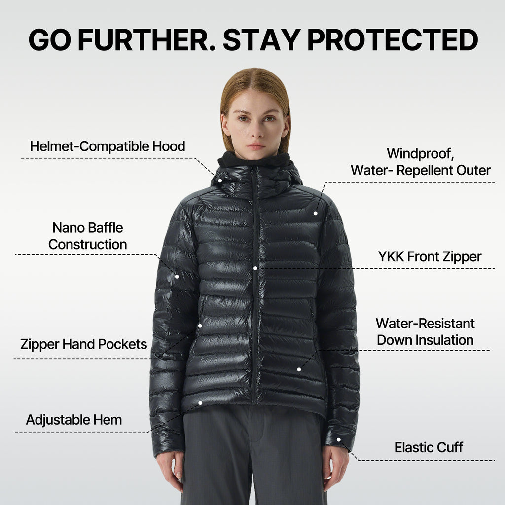 Skyline Hoody Goose Down Jacket