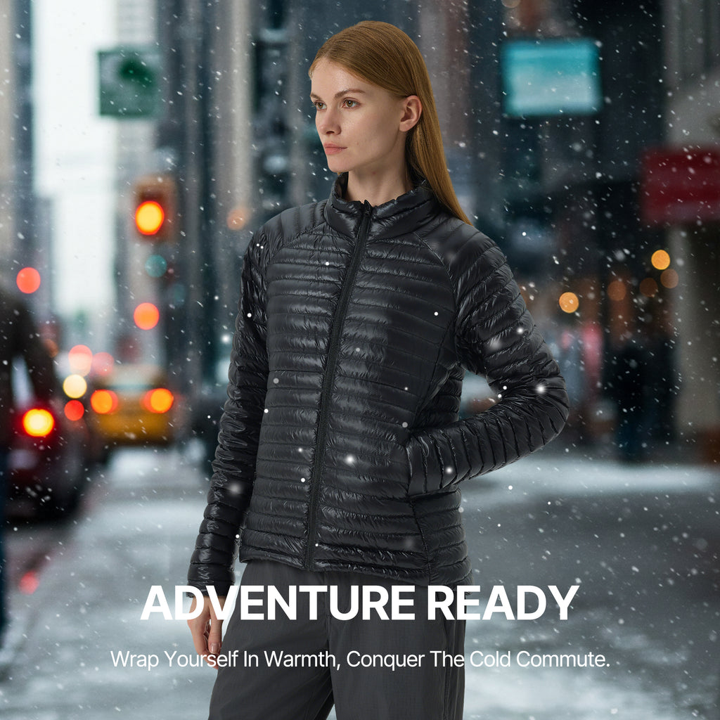 Aurora  Packable Goose Down Jacket