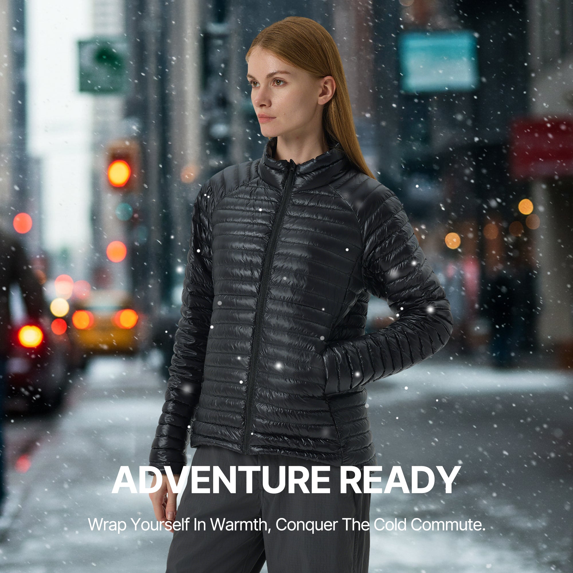 Aurora  Packable Goose Down Jacket