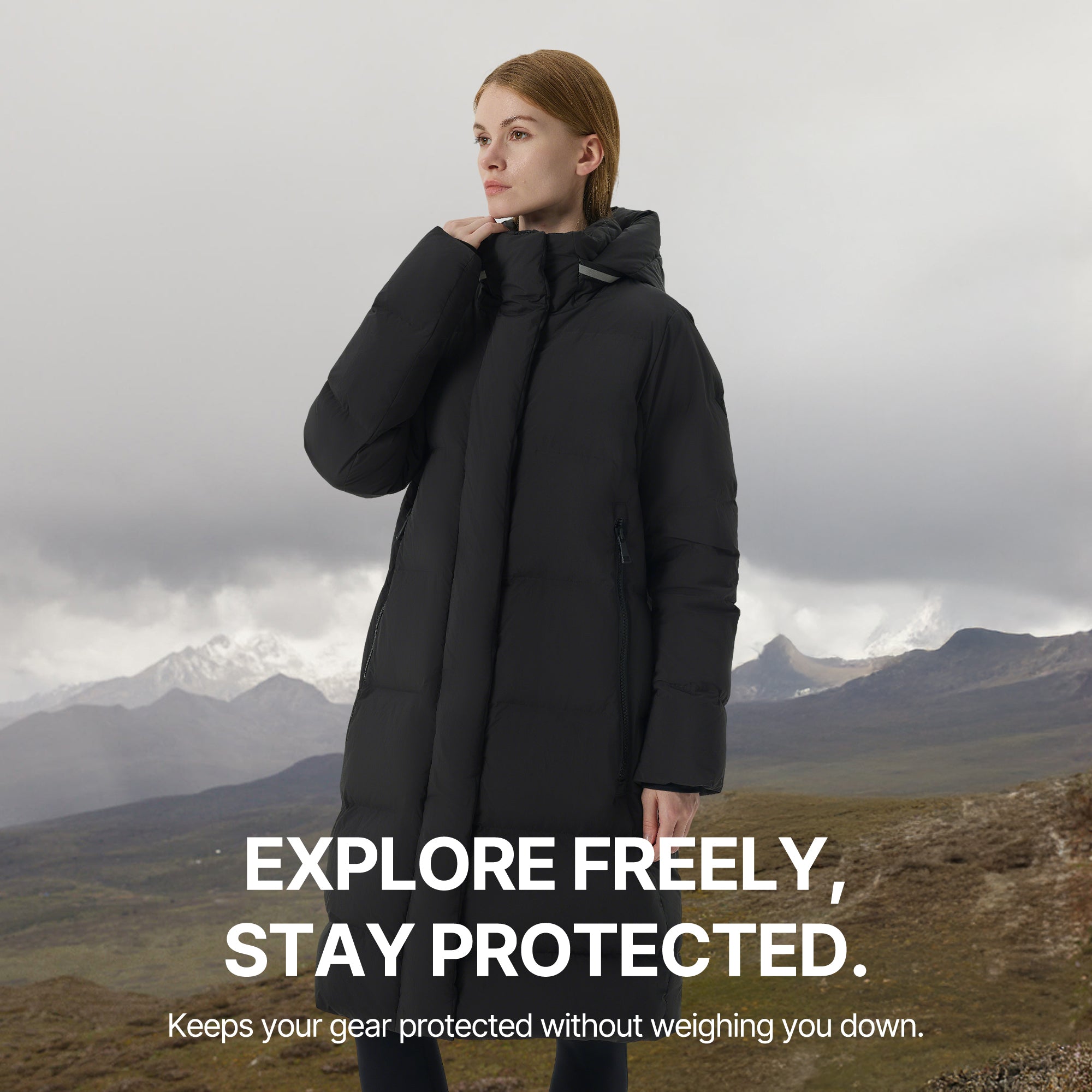 Summit Breeze  Long Down Puffer
