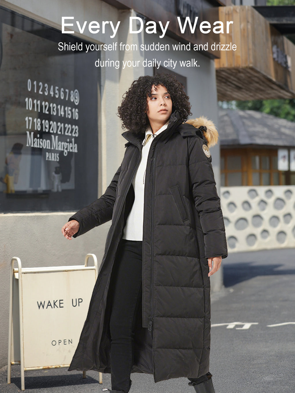 Waukee Long Down Parka Jacket