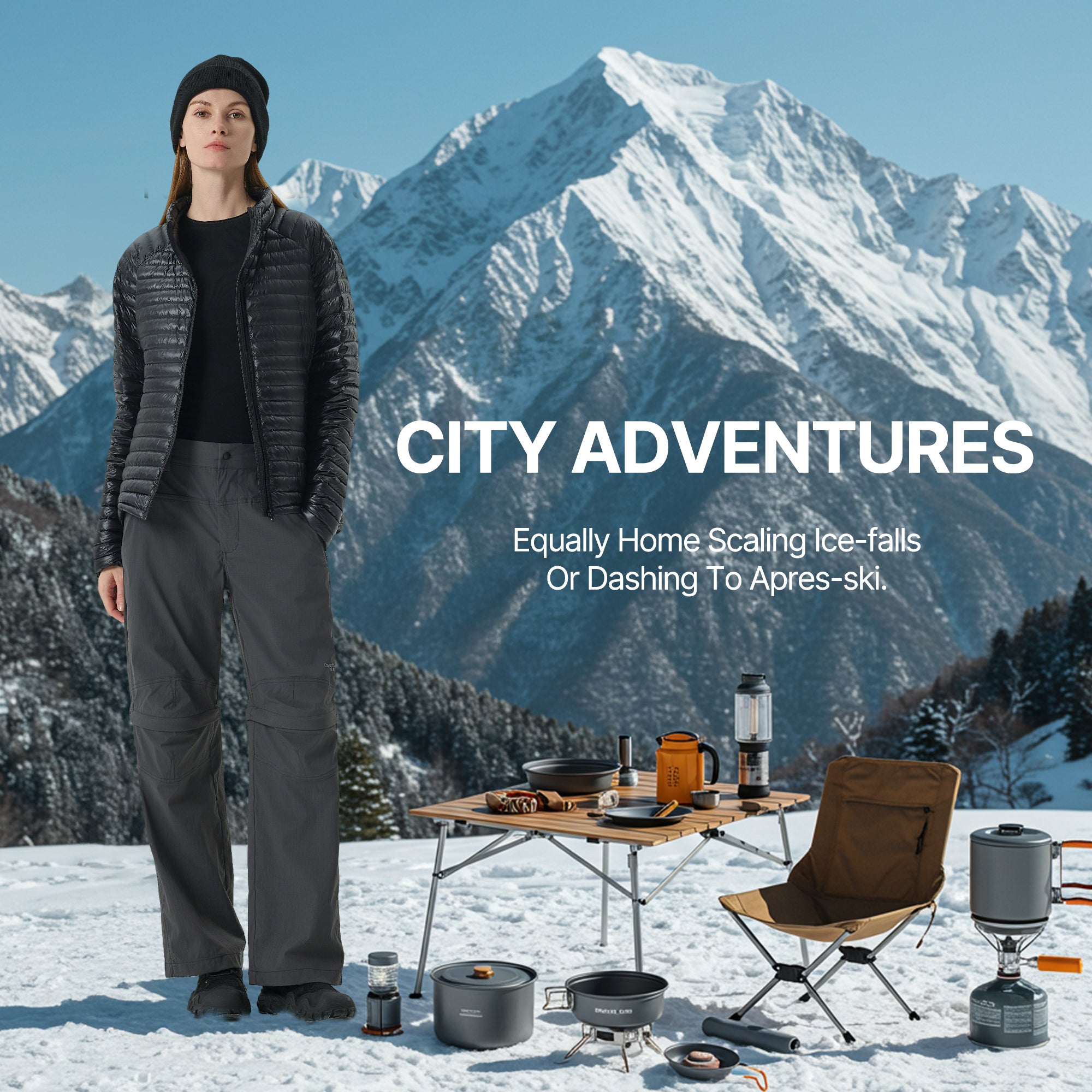 Aurora  Packable Goose Down Jacket