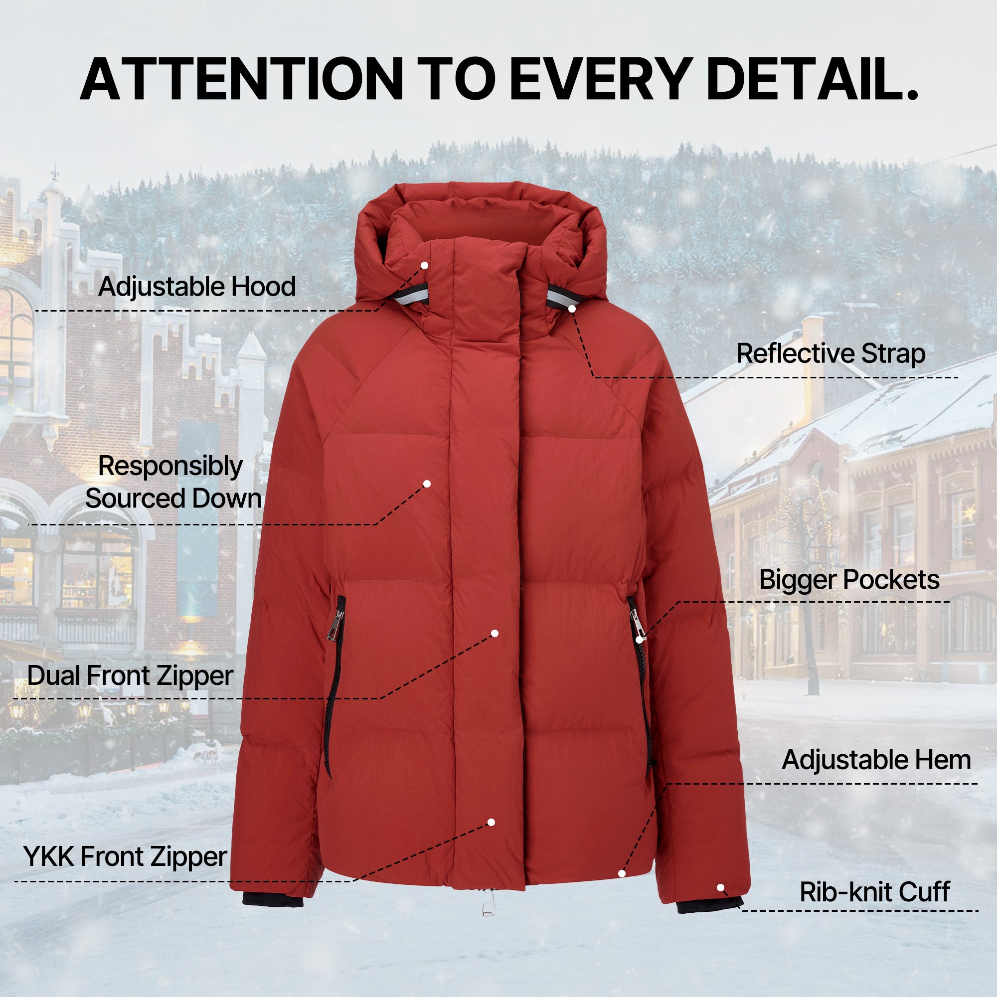 Summit Breeze Short Down Puffer