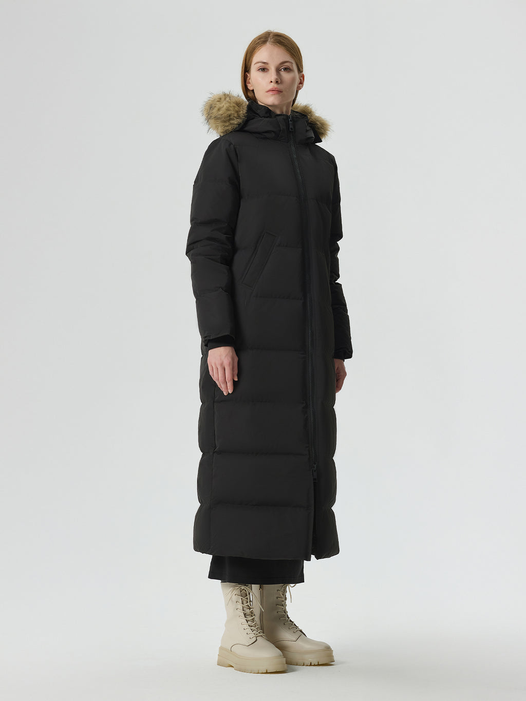 Waukee Long Down Parka Jacket