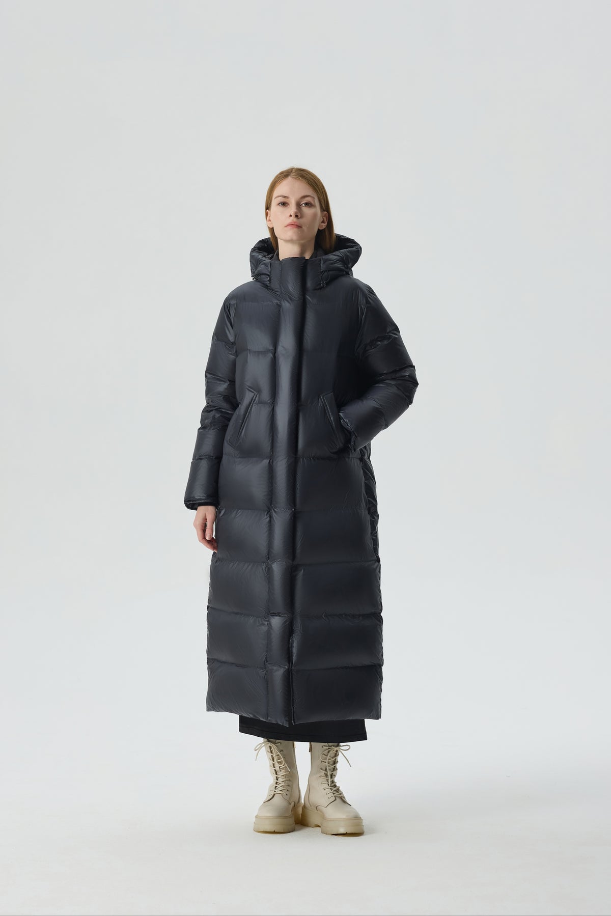 Waukee Women Long Down Puffer view 5
