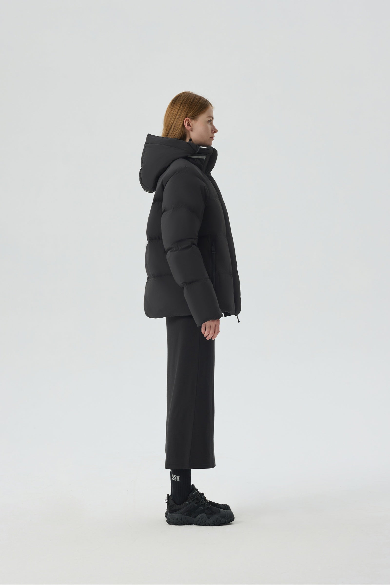 Summit Breeze Short Down Puffer black view 3