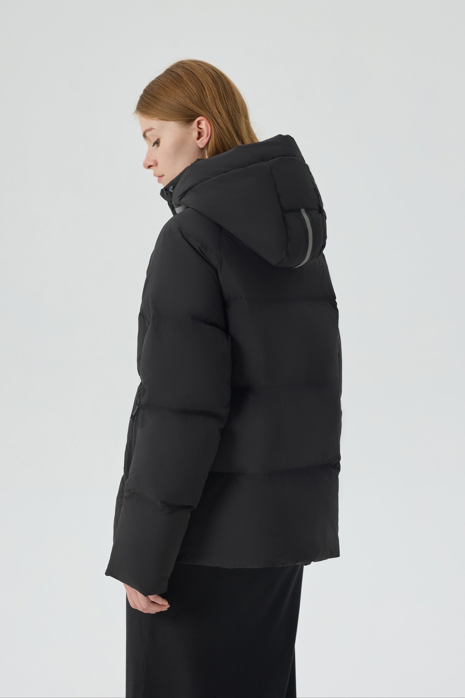 Summit Breeze Short Down Puffer black view 6