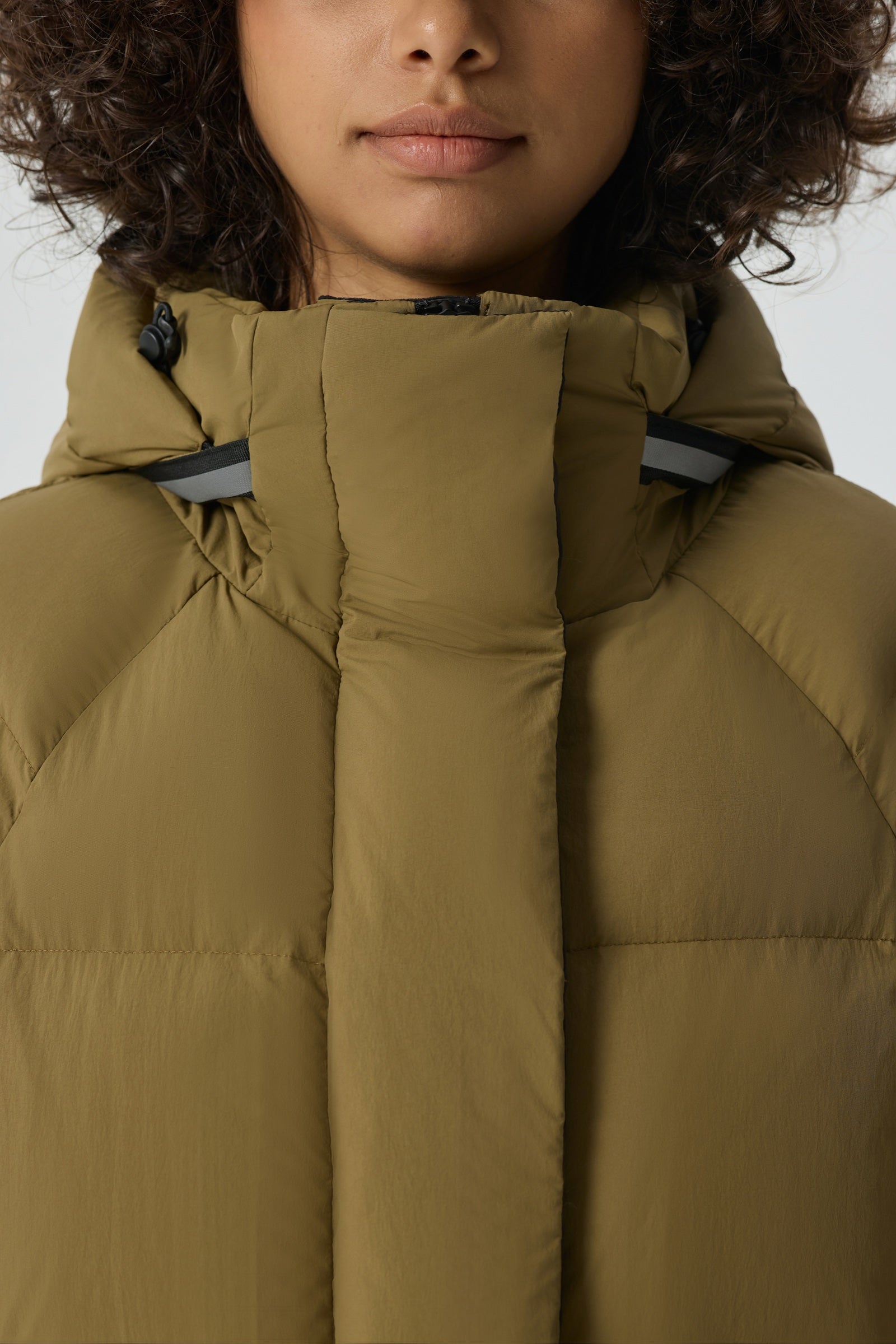 Summit Breeze Short Down Puffer yellow view 8