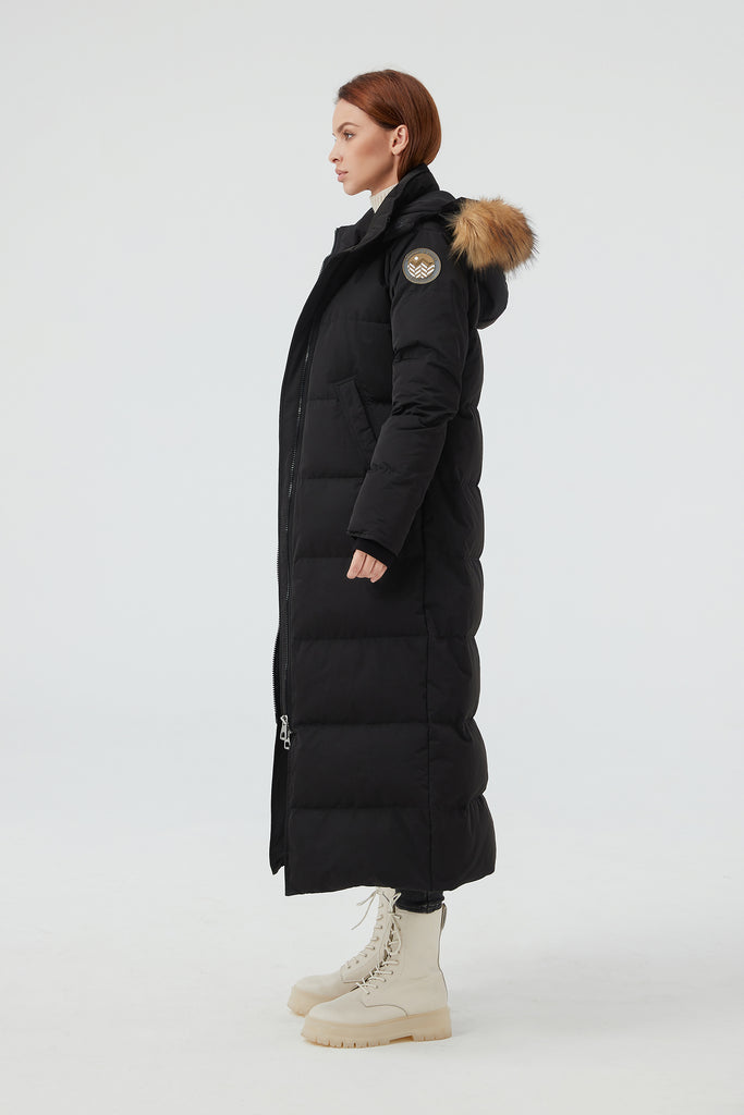 long down parka