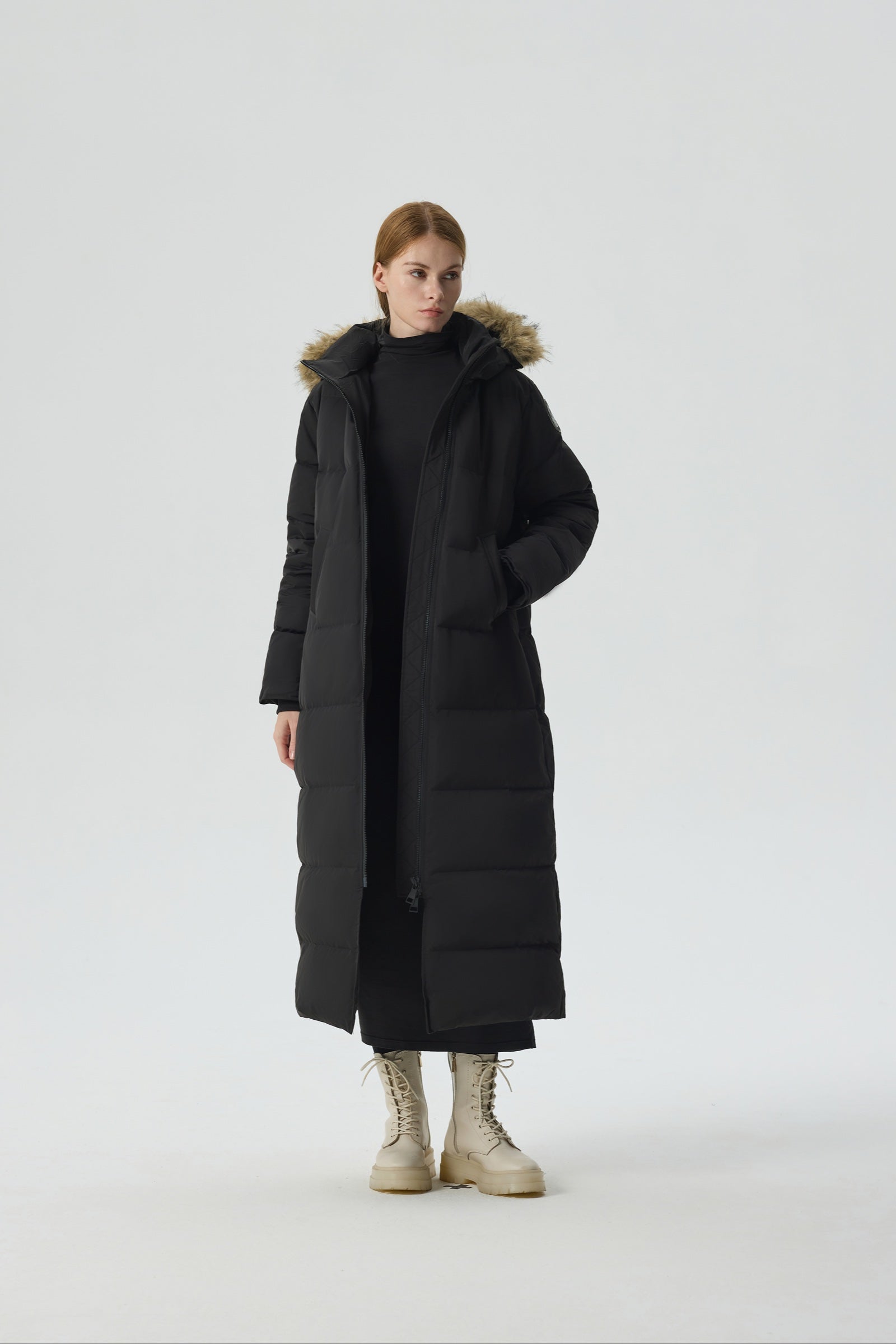 Waukee Long Down Parka Jacket