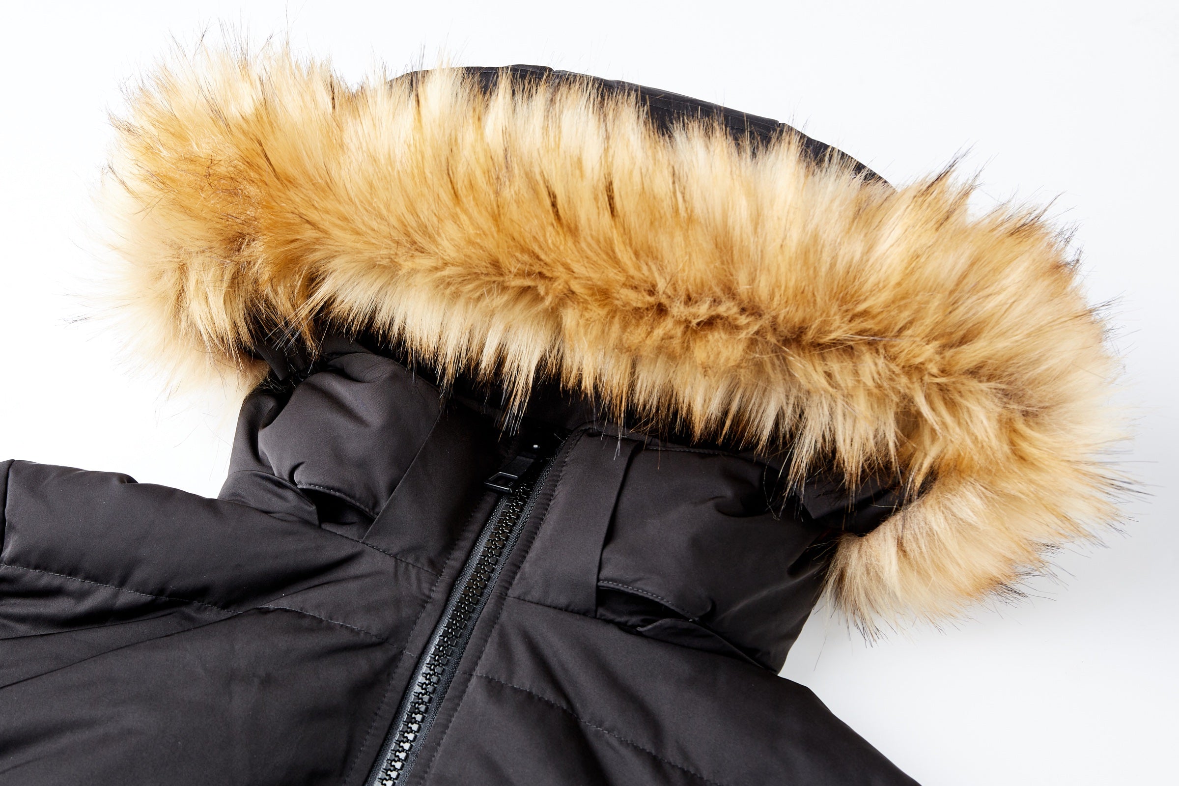 Waukee Long Down Parka Jacket midnight view 8