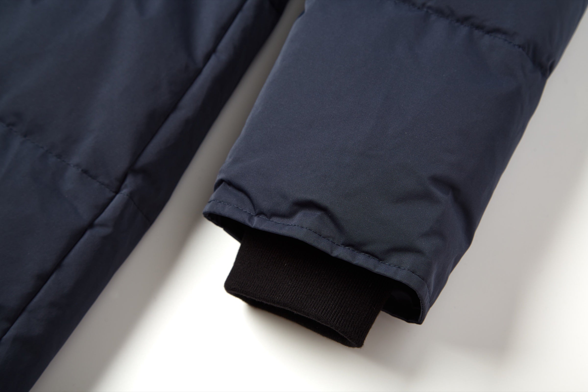 Waukee Long Down Parka Jacket navy view 9