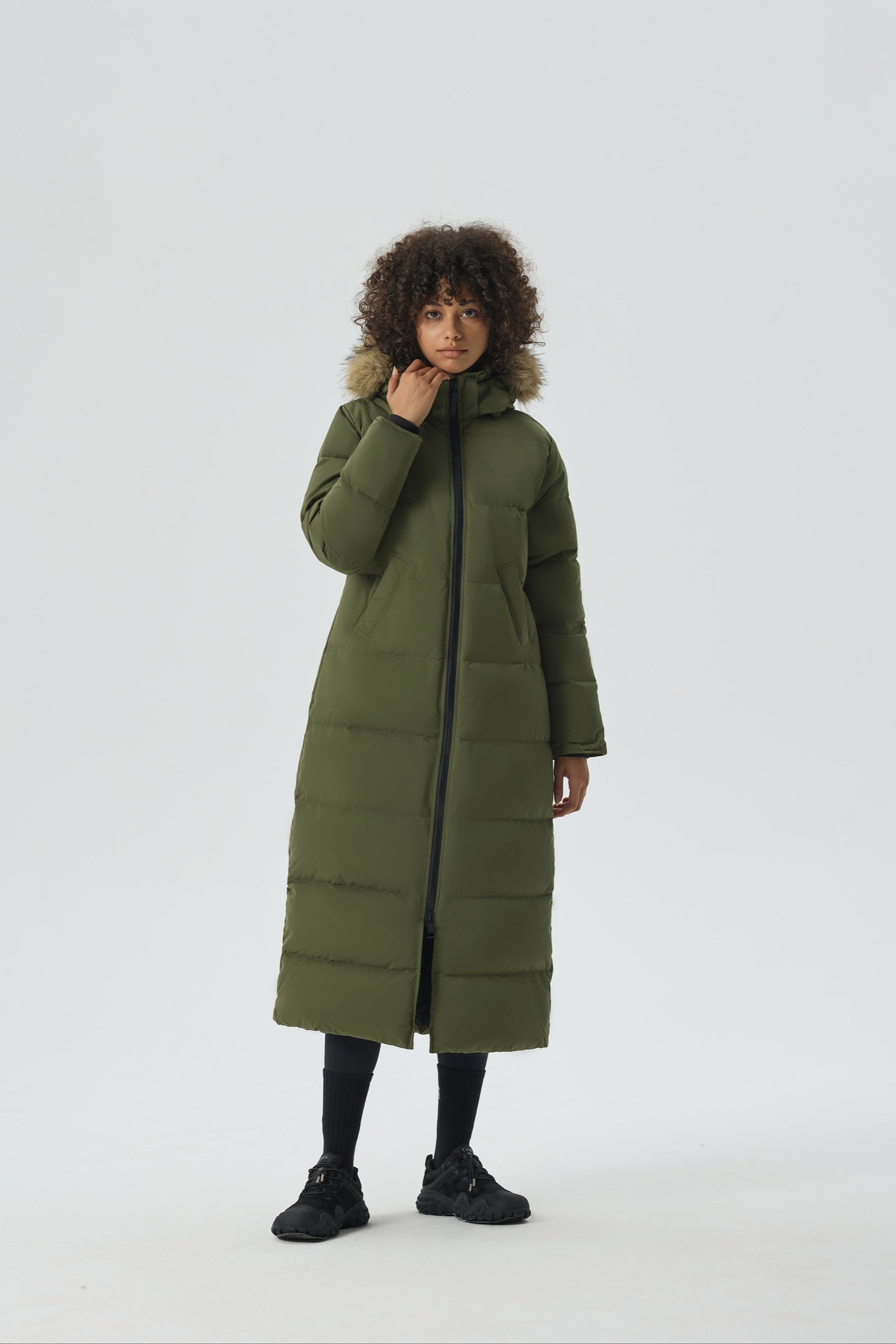 Waukee Long Down Parka Jacket